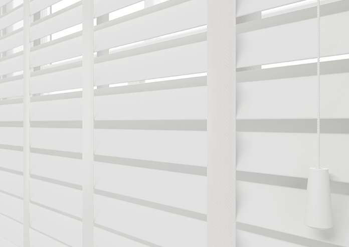 Ecowood Deluxe, Pure White Satin - Venetian Blind - Image 4